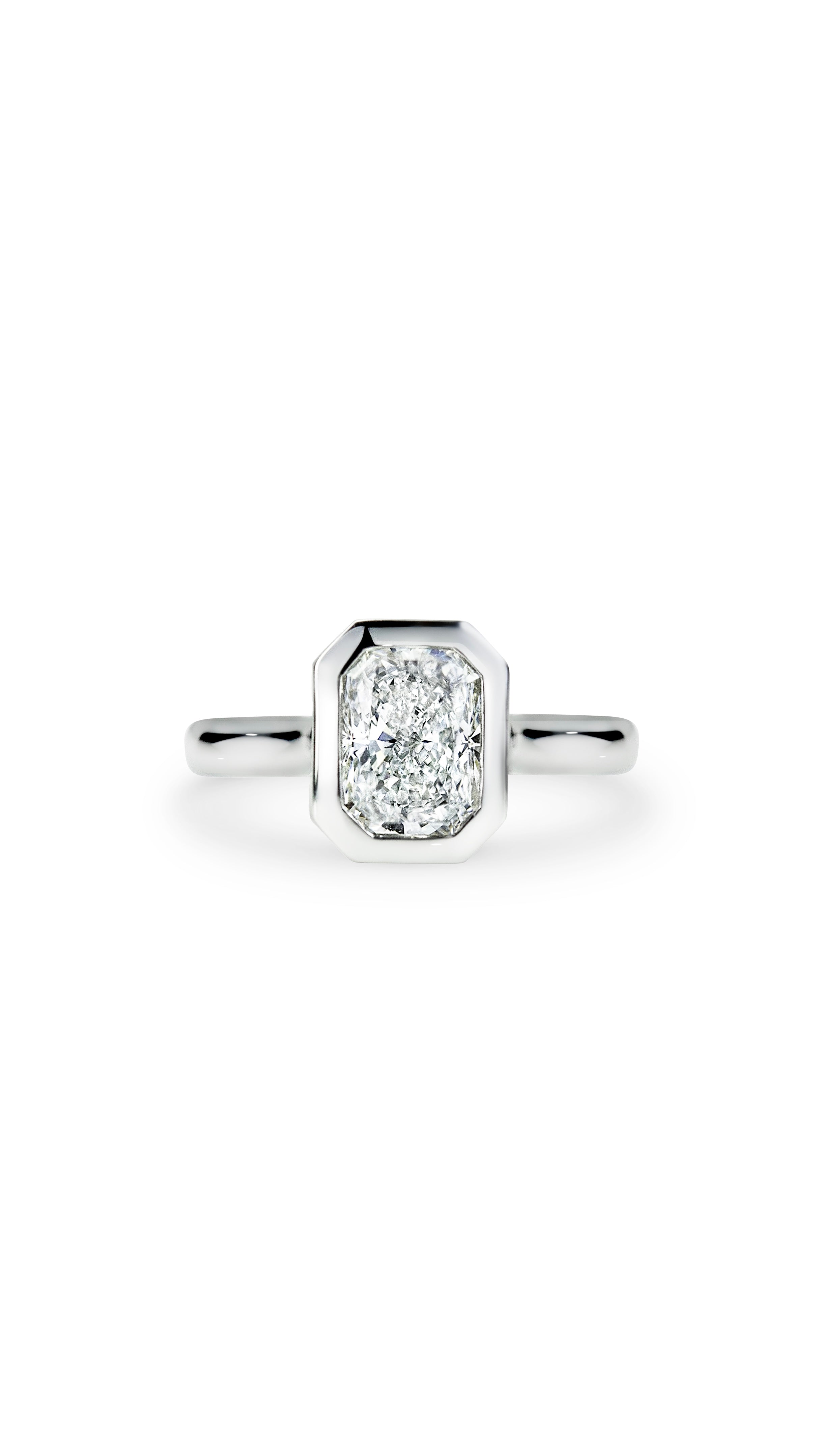 Radiant Diamond Ring Pic