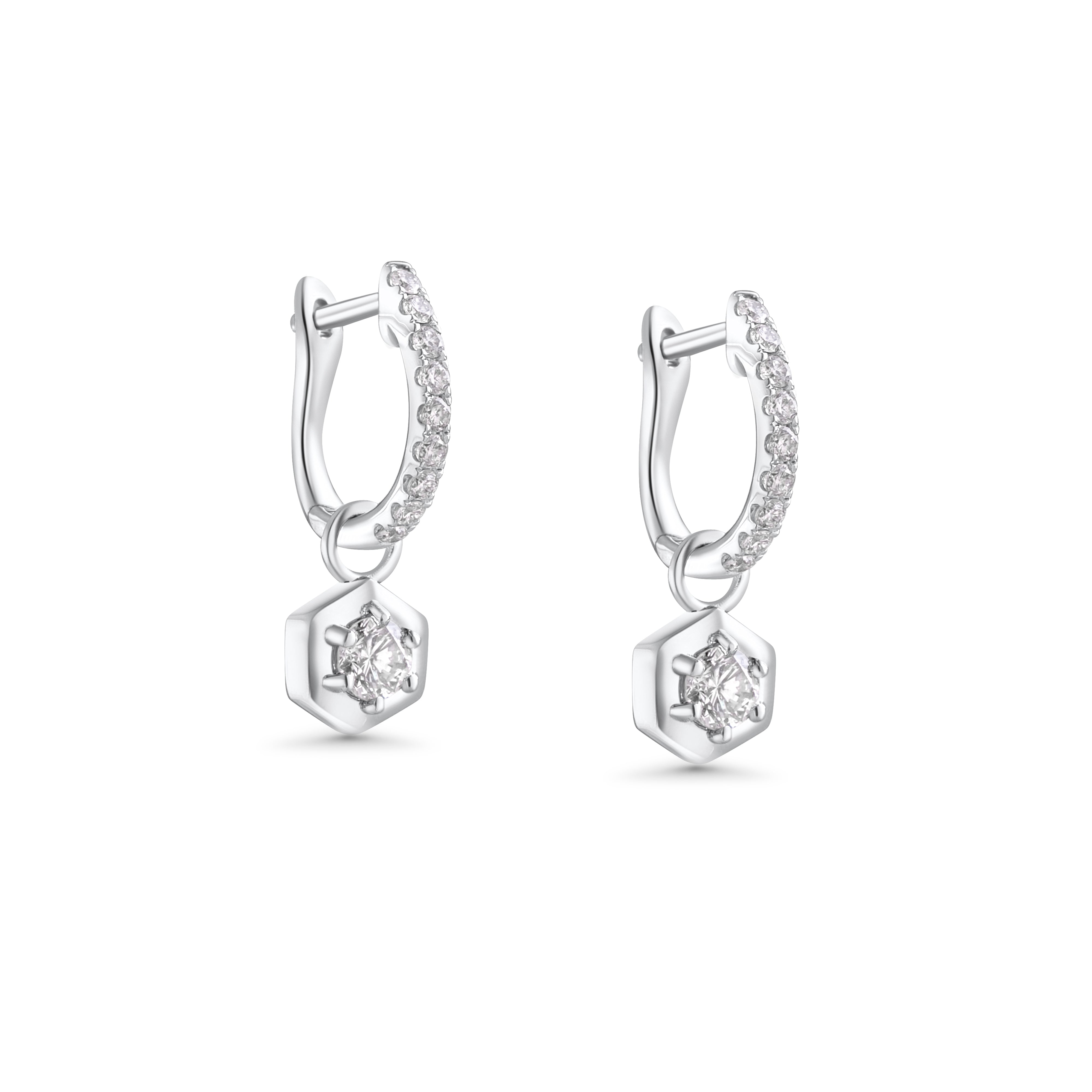 Hexdiadrop earrings 