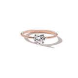 18K Rose Gold Round