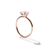 18K Rose Gold Round