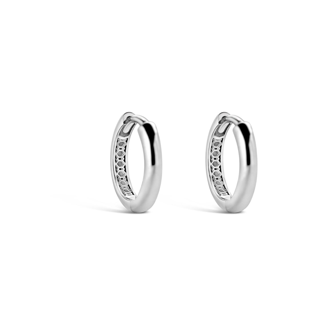 Plain Huggie Hoops