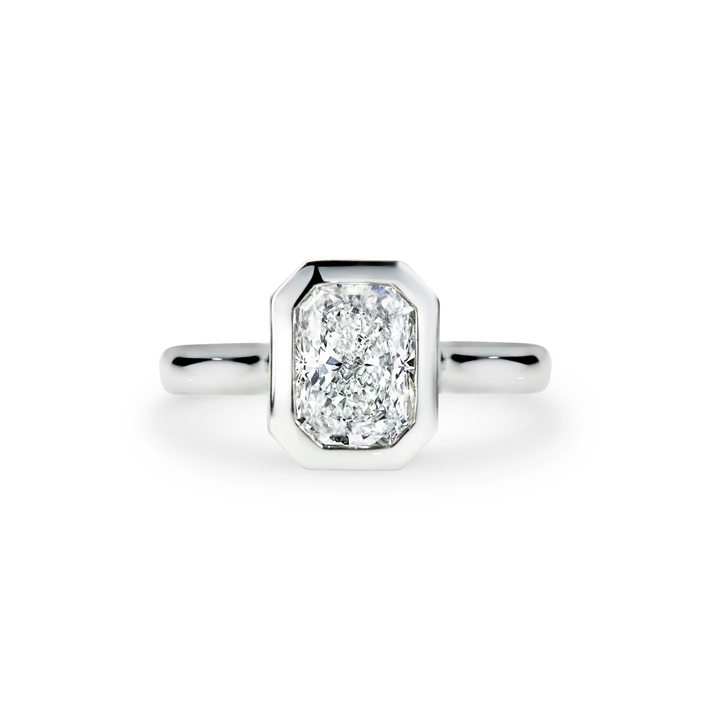 Radiant Diamond Ring Pic