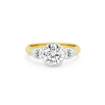 Silver Gold Coast Ring