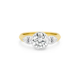 Silver Gold Coast Ring