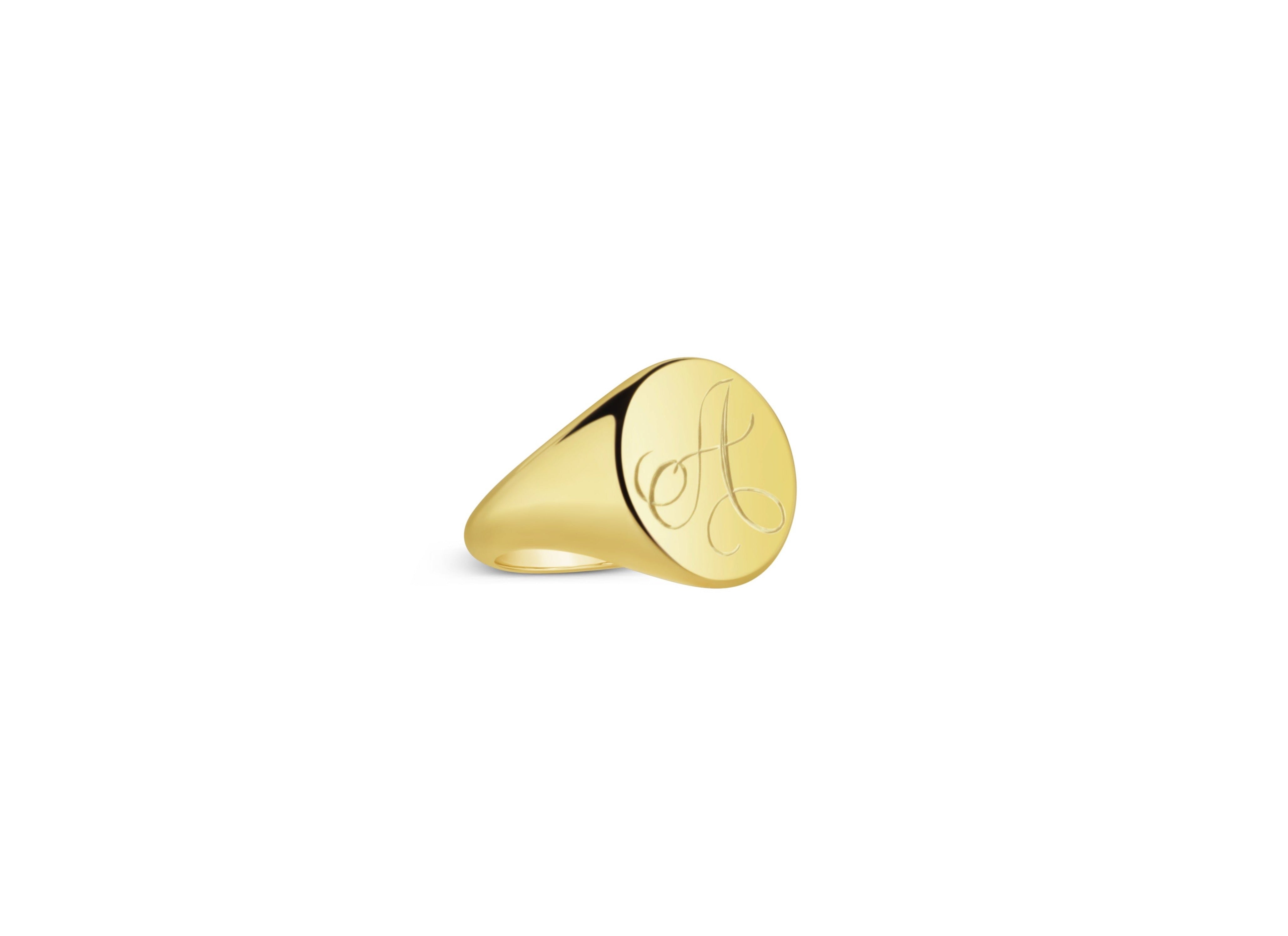 Initial Signet Ring Shop Online In Gold Coast – Valenzo