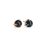 blue sapphire studs - 2